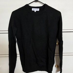 New w/o tags: Mott & Bow Crew-neck cashmere sweater, XS, Black (never worn)